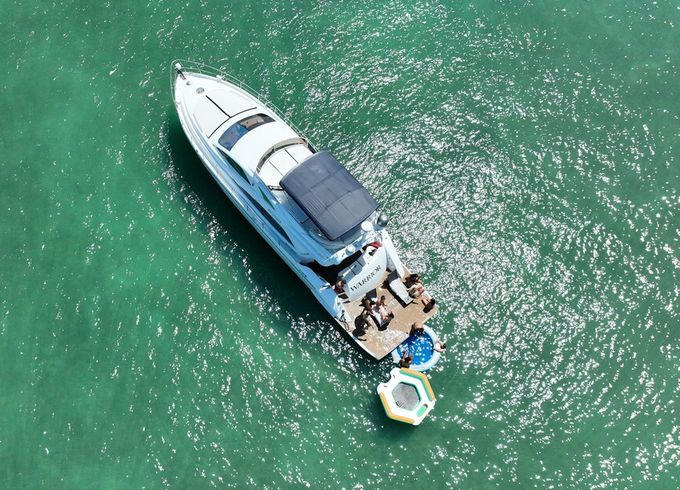 65ft Aicon Yacht Free Jetski and Watertoys
