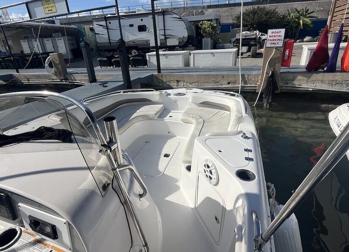 23' Hurricane Deck Boat  w/ GPS TRACKS to popular destinations!
