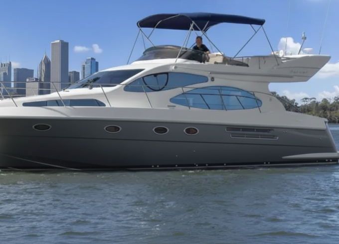 Luxury 50' Azimut Flybridge Yacht - A Premium 5-Star Experience