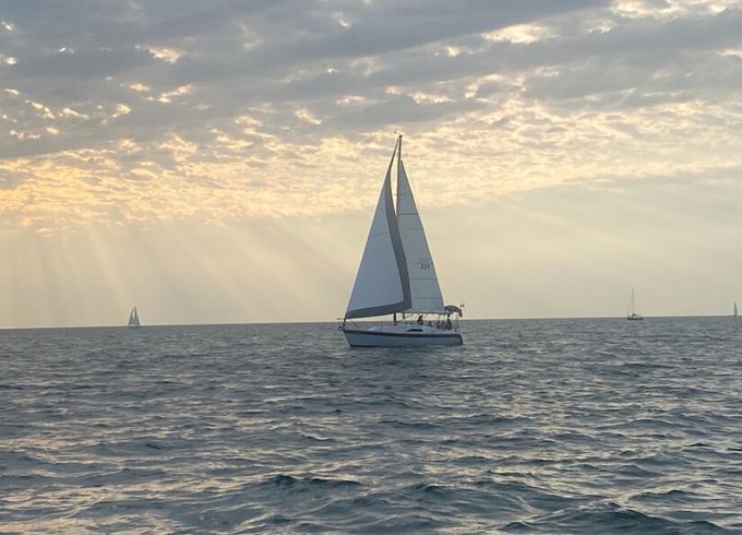 Beautiful Sailing cruiser