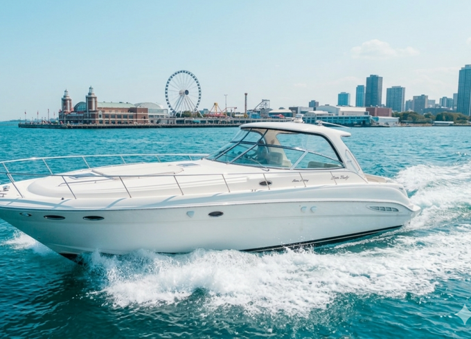 Spacious 51' Flagship Yacht | Chicago's Premier Rental Experience
