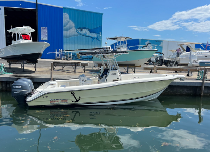 27' Triton Twin 150s w/ GPS TRACKS to popular destinations!