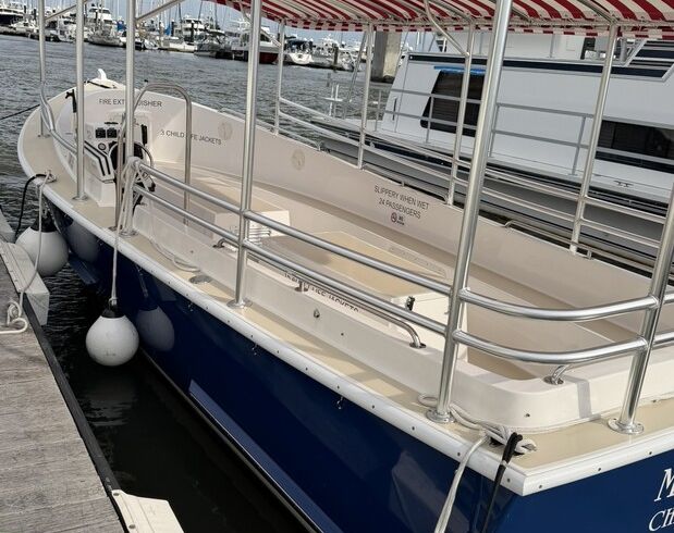 Irish Lobsterman Launch - 24 passenger Charleston Harbor Tour