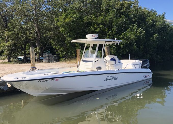 Boston Whaler 270 Dauntless — Sea Pilot Twin Verado