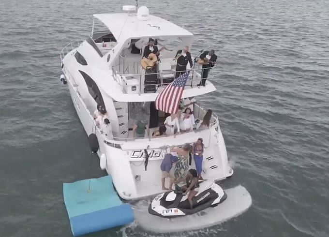 63ft Marquis Luxury Yacht in Miami | Jet Ski | Floating Mat