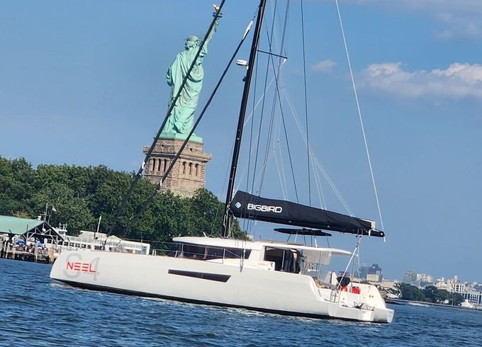 Luxury NEEL 47 Trimaran Charter – NYC, Fire Island & Provincetown
