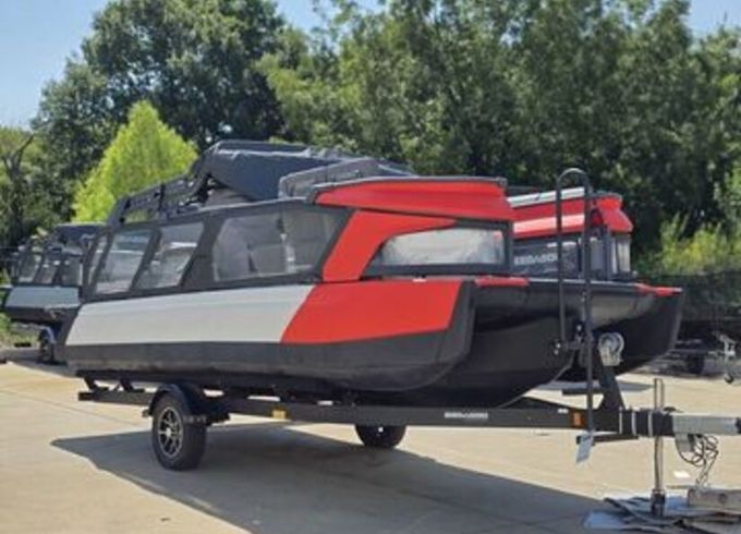 Sea-Doo Switch 21' Cruise - Pontoon Jet Boat - Lake Erie FUN!!!
