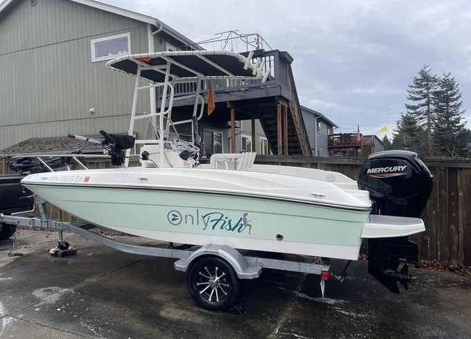 OnlyFish 18' Open-Bow Trolling Skiff