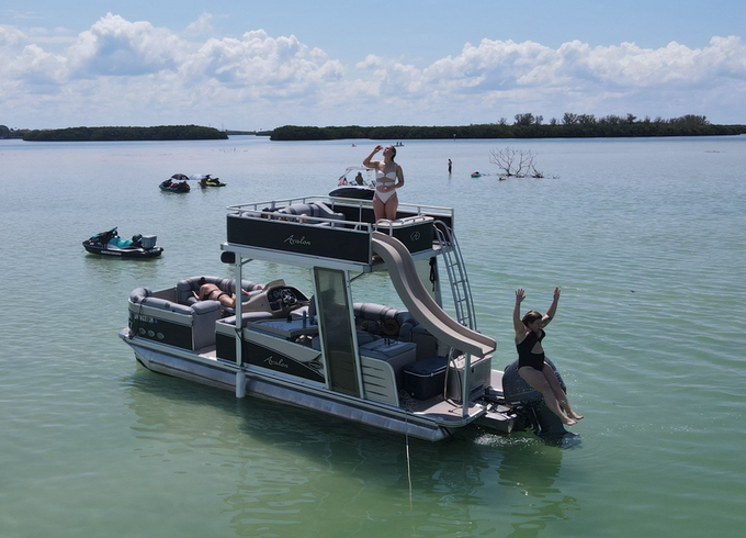 Bachelorette Party Special - Double Decker Slide Boat