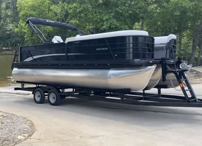 • Luxury Triton Pontoon • 12 Passenger • Premium Audio System