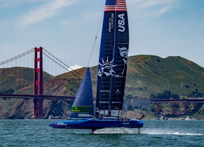 Watch SailGP Up Close Aboard a Fast & Family-Friendly J/105