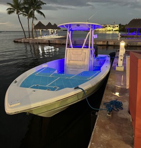 Bay and sandbar