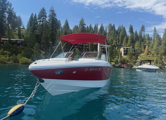 Cherry Red Cobalt 200  Bowrider - 
Lake Tahoe Classic