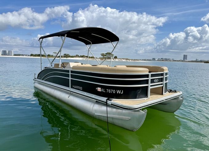 2023 23’ Harris Switchback Pontoon | Seats 12 | Orange Beach