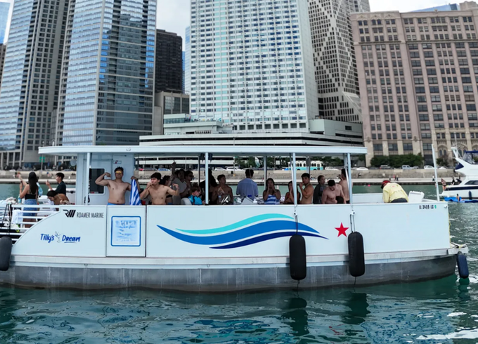 34 Guests, Custom 40-Foot Party Boat