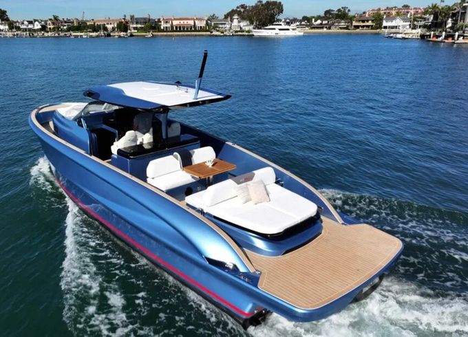 Experience DC aboard an elegant 40 ft Mediterranean Motor Yacht