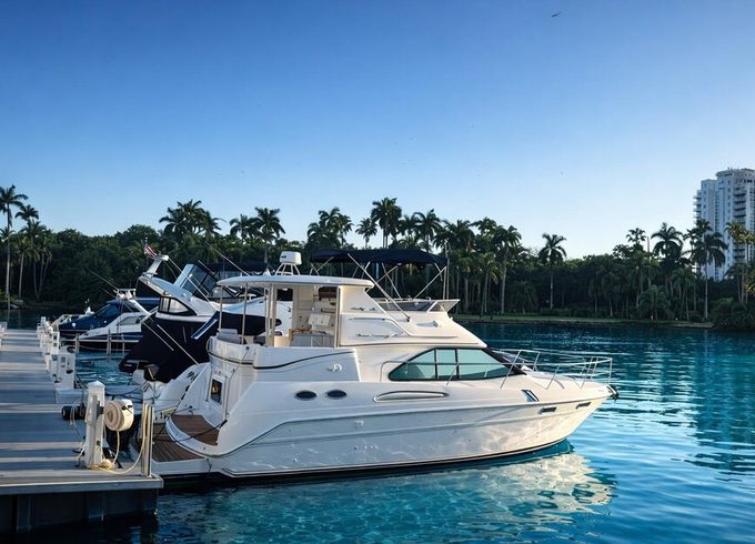 Miami luxury boat | sea ray 37 ft + captain included