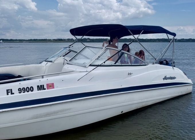 PRIVATE DOLPHIN / ISLAND HOP CHARTER - 24' Hurricane Deck Boat