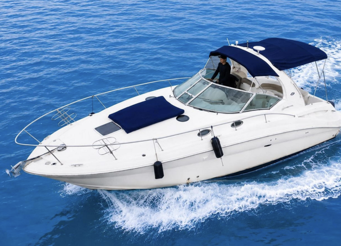 Stunning 35ft Sea Ray Sundancer Yacht in Miami for 12 Guests