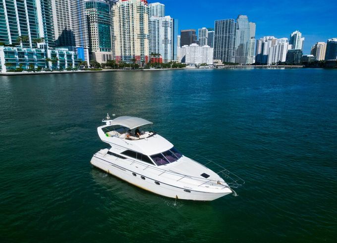 55ft Luxury Yacht with 2 Jet Ski Included in Miami