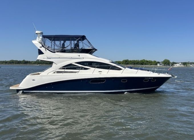 Luxurious Sea Ray Miami Skyline & Star Island Sunset Escape