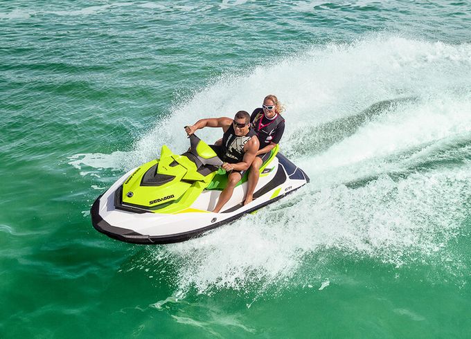 Lake Tahoe Fun! Rent a Sea-Doo GTI 130 from Camp Richardson Marina