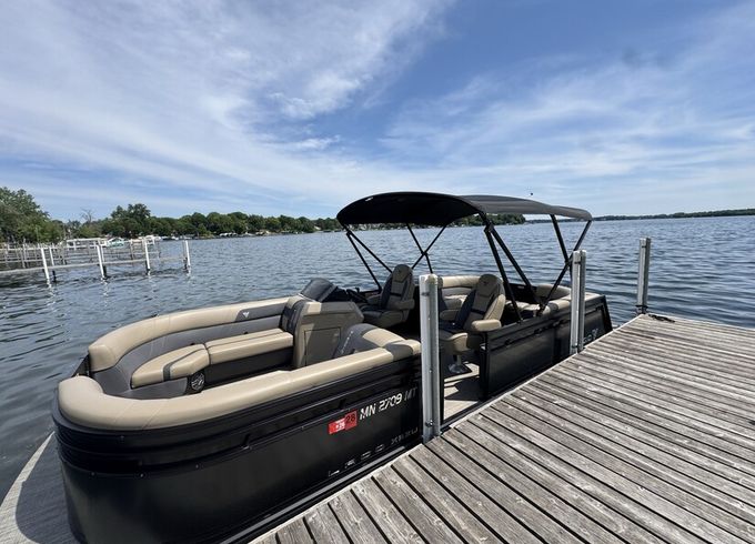 Brand New Luxury Pontoon on Minnetonka, White Bear Lake and More!