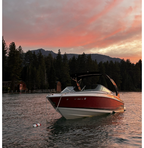 Regal 24' Bowrider: Power and Comfort for Tahoe Adventures