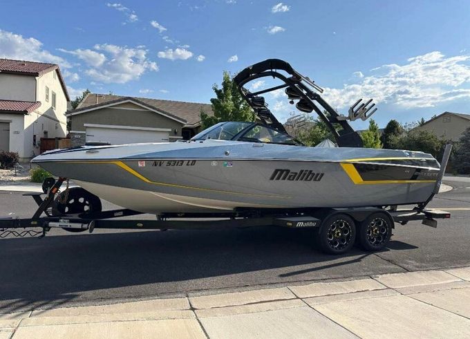 24' malibu wake boat, supercharged!
