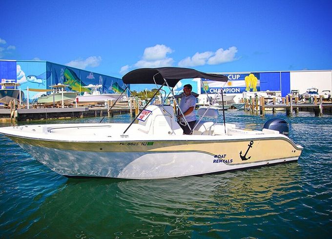 23' Seafox CC  Bimini Top w/ GPS TRACKS to popular destinations!