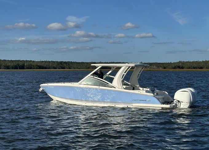 Luxury 31' Chaparral OSX 300 – Sightseeing, Sunset Cruises & Beach Day