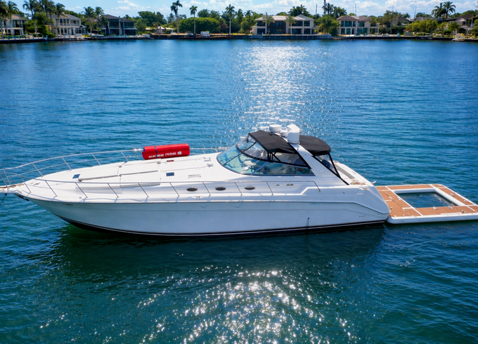 Sea Ray 50ft Sundancer Luxury Yacht Charter – Miami