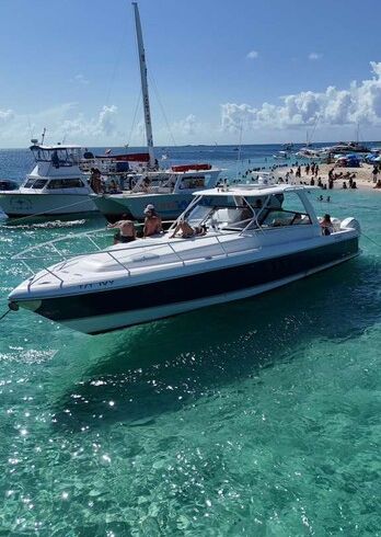 Intrepid powerboat great for island hoping in comfort