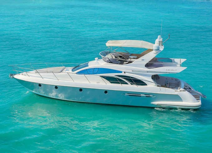 Gorgeous Azimut 55' Flybridge, Haulover sandbar access