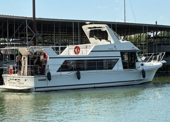 Big Boat, Bigger Texas Fun! Rent Our 45' Harbor Master Cruiser!