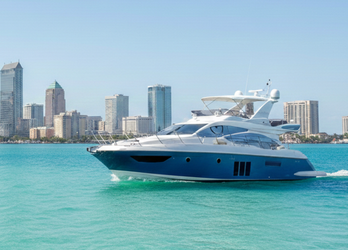 53ft FUN yacht with BIG AUDIO in Downtown Tampa!