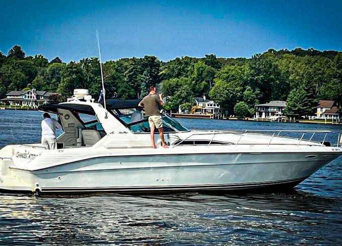 Sea Ray 43’ Express Cruiser with Captain