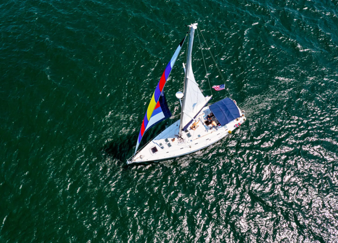 47’ Beneteau Sailing Adventure with Dolphin Sightseeing