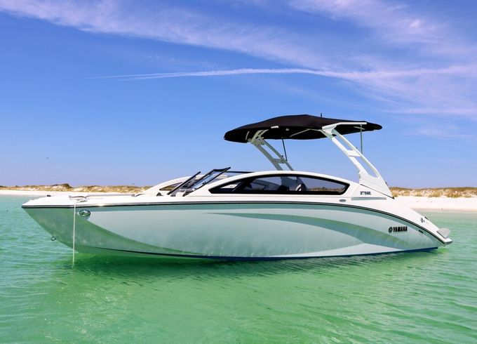 Incredible Boat Tour in PCB! Captained, Twin Engine Luxury Jet Boat!