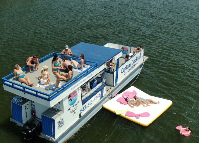 Charleston's Ultimate Private Party Boat for up to 22 - Bachelor(ette)
