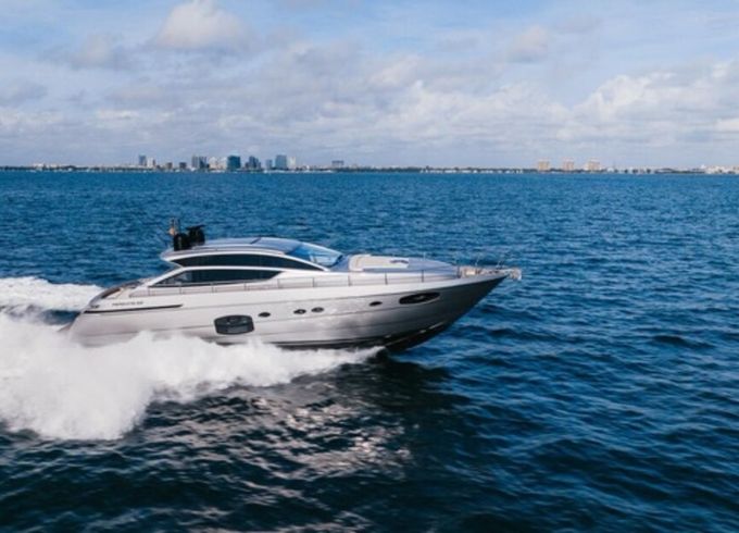 Miami Yacht Rental 70ft | 2 jet skis