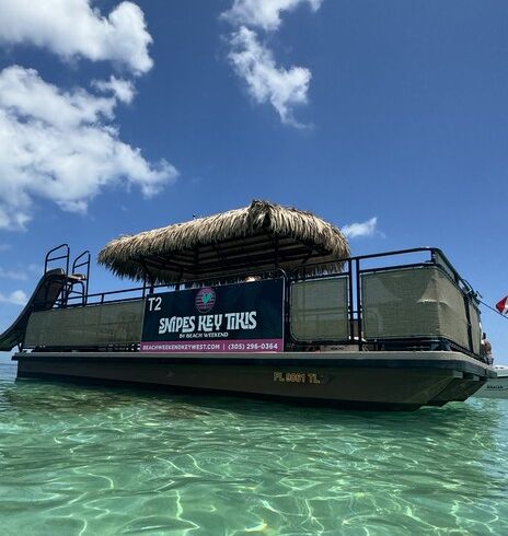 Tiki Party Boat with Slide