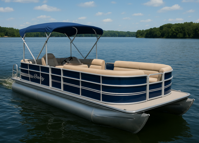 2023 Bentley Pontoon | Lake Tobesofkee Rental | Marina Wet Slip