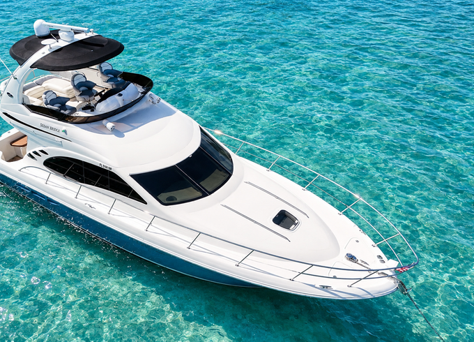Elegant 2018 Sea Ray 48 Motor Yacht in Miami for 13 Guests