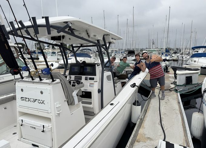 "Fishing in the back- Family in the front" 600HP center console!!