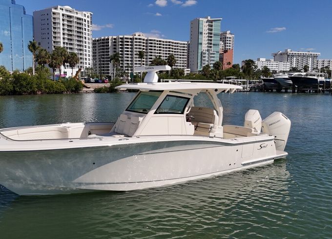 Brand New 2026 Scout 330 LXF (Sunsets), (Half/Full Day), (SandBars).