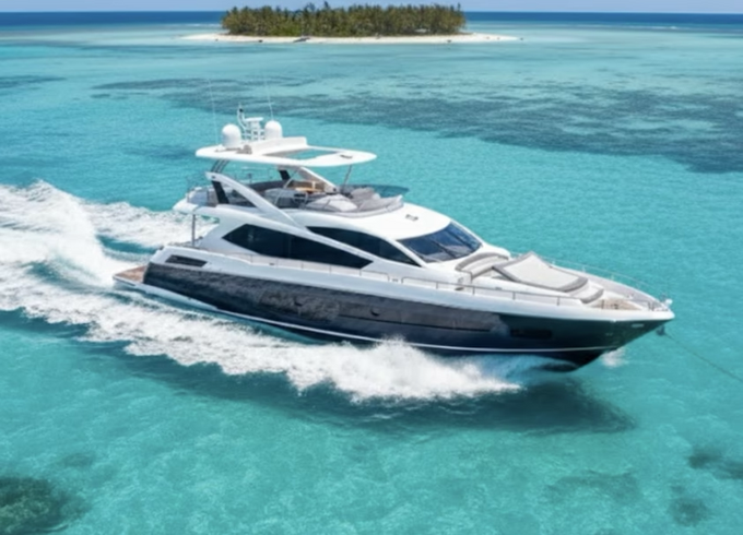 Charter the 80ft Sunseeker – Miami Luxury Yacht