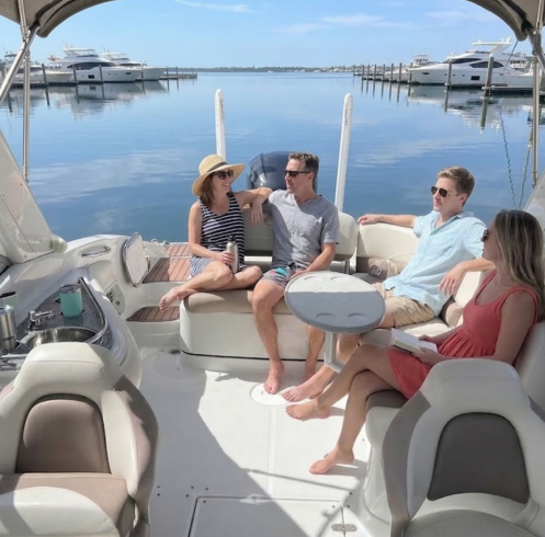 Luxury Crownline ES6 XS w/ Captain • Sandbar and Sunset Cruises