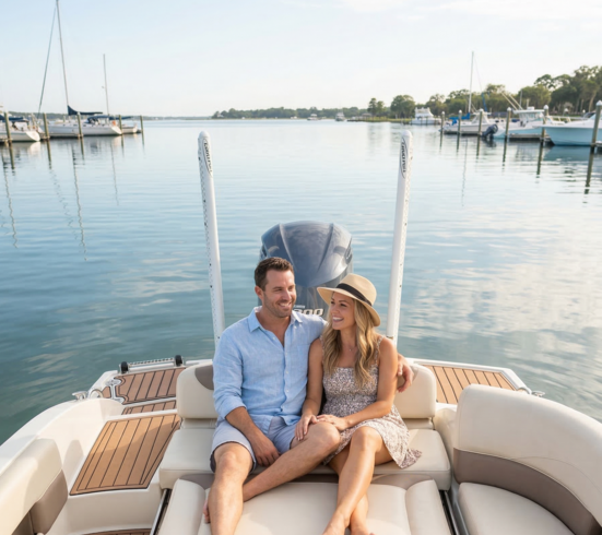 Luxury Crownline ES6 XS w/ Captain • Sandbar and Sunset Cruises