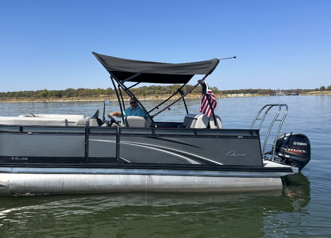 The Perfect Party Barge for a great day of fun and sun!